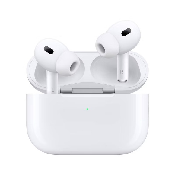 White apple 2nd generation Wireless Earbuds with Case -Brand new